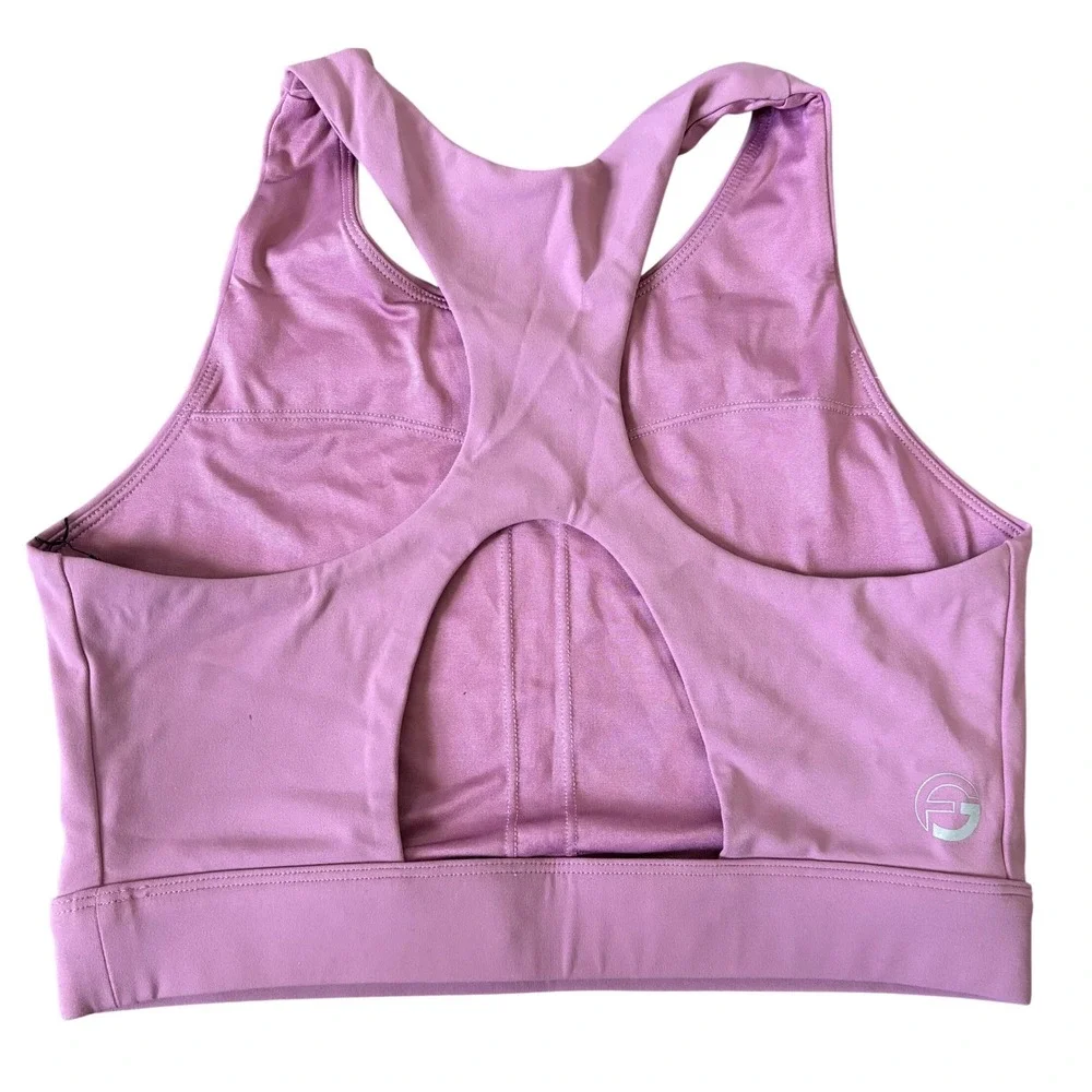 Foray Golf Sport Longline Fashion Bra Size S Pink Purple Orchid Mist Activewear‎